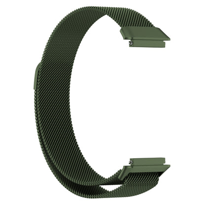 For Huawei Band 7 Milan Magnetic Watch Band(Green) - Watch Bands by buy2fix | Online Shopping UK | buy2fix