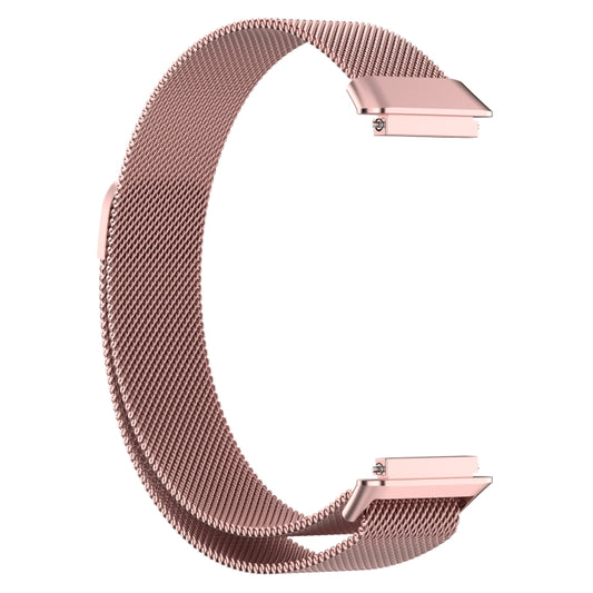For Huawei Band 7 Milan Magnetic Watch Band(Rose Pink) by buy2fix
