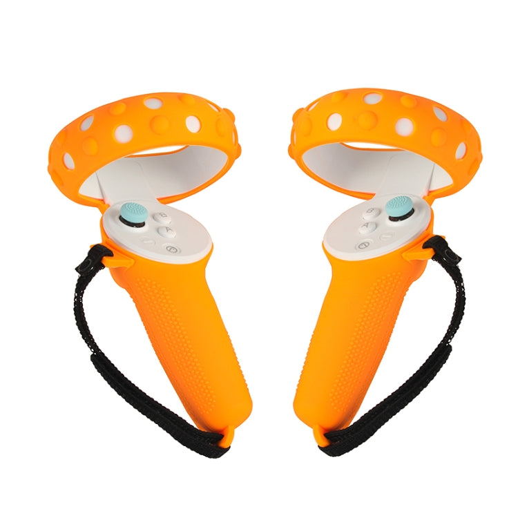 JD-404562 Pico Neo3 VR Handle Anti-slip And Anti-Fall Silicone Protective Cover(orange) by buy2fix