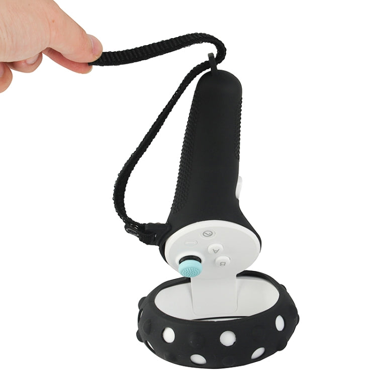 JD-404562 Pico Neo3 VR Handle Anti-slip And Anti-Fall Silicone Protective Cover(black) by buy2fix
