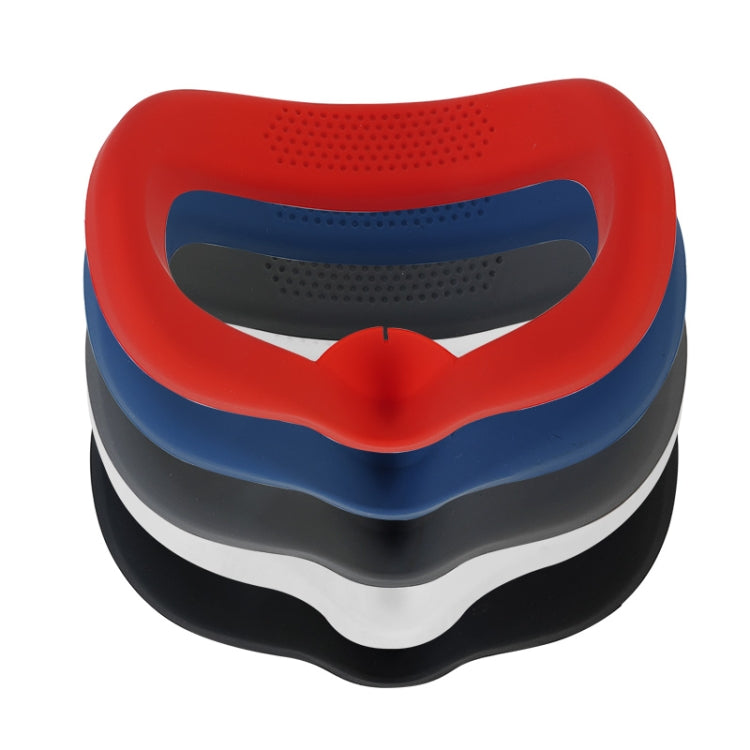 JD-391215 Suitable for Oculus Quest2 Generation VR Eye Mask Silicone Cover + Lens Cover Set(Red) by buy2fix