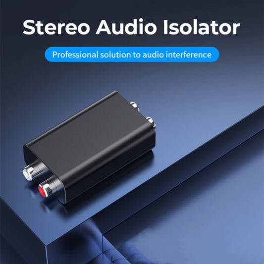 G1 RCA Audio Common Ground Isolator Anti-jamming Noise Reduction Filter Eliminates Bluetooth Receiver - Live Sound Effects Processors by buy2fix | Online Shopping UK | buy2fix