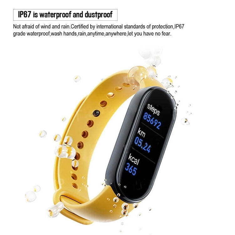 M7 0.96 inch Color Screen Smart Watch,Support Heart Rate Monitoring/Blood Pressure Monitoring(Light Blue) by buy2fix
