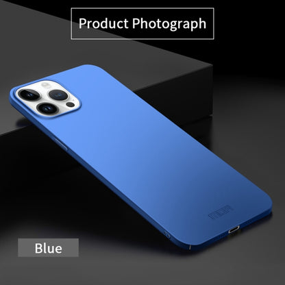 For iPhone 14 Pro MOFI Frosted PC Ultra-thin Hard Case (Blue) - iPhone 14 Pro Cases by MOFI | Online Shopping UK | buy2fix