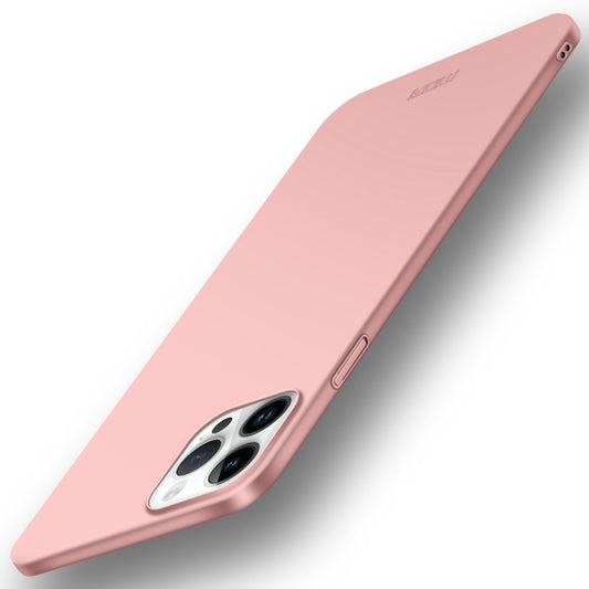 For iPhone 14 Pro MOFI Frosted PC Ultra-thin Hard Case (Rose Gold) - iPhone 14 Pro Cases by MOFI | Online Shopping UK | buy2fix