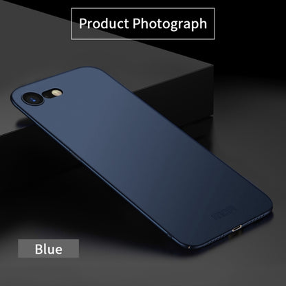 For iPhone SE 2022 / 2020 MOFI Frosted PC Ultra-thin Hard Case(Blue) - iPhone SE 2022 / 2020 / 8 / 7 Cases by MOFI | Online Shopping UK | buy2fix