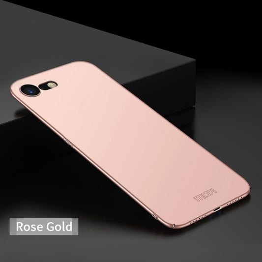 For iPhone SE 2022 / 2020 MOFI Frosted PC Ultra-thin Hard Case(Rose Gold) - iPhone SE 2022 / 2020 / 8 / 7 Cases by MOFI | Online Shopping UK | buy2fix