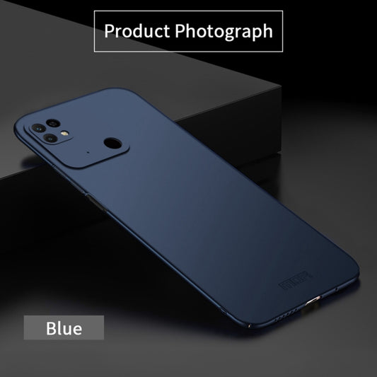 For Xiaomi Redmi 10C / Redmi 10 Power MOFI Frosted PC Ultra-thin Hard Case(Blue) - Xiaomi Cases by MOFI | Online Shopping UK | buy2fix
