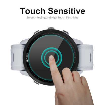 10 PCS For Garmin Forerunner 955 ENKAY 0.2mm 9H Tempered Glass Screen Protector Watch Film - Screen Protector by ENKAY | Online Shopping UK | buy2fix