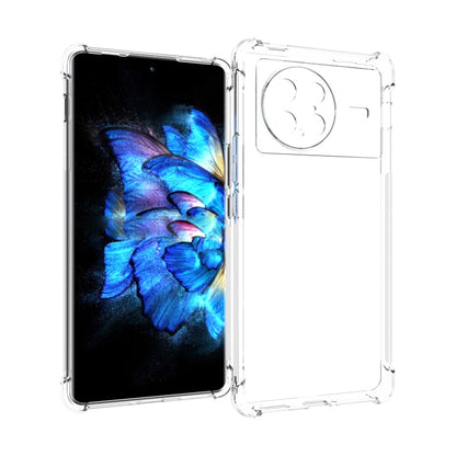 For vivo X Note 5G JSM Transparent TPU Airbag Shockproof Antiskid Phone Case - vivo Cases by buy2fix | Online Shopping UK | buy2fix