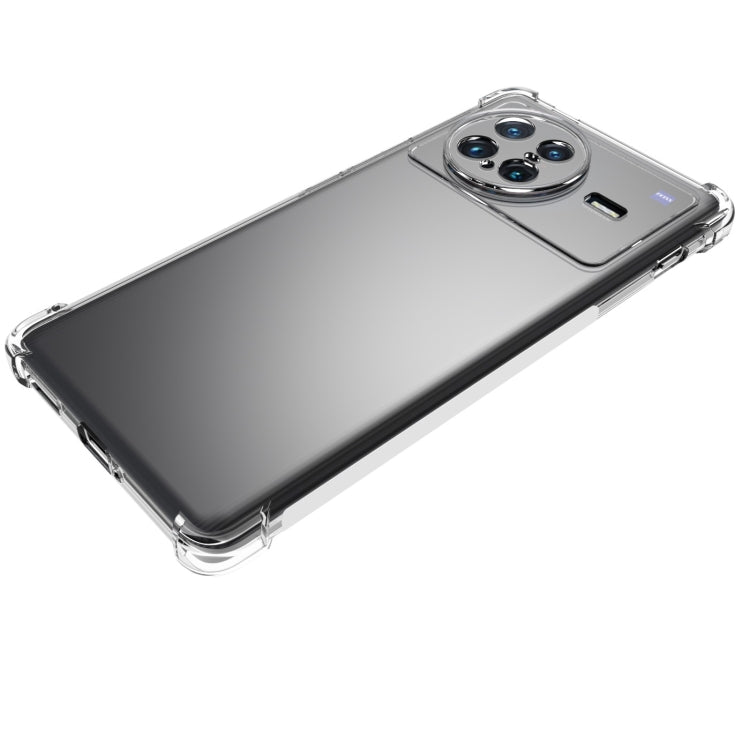 For vivo X Note 5G JSM Transparent TPU Airbag Shockproof Antiskid Phone Case - vivo Cases by buy2fix | Online Shopping UK | buy2fix