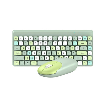 QW02 Wireless Keyboard Mouse Set(Green) by buy2fix