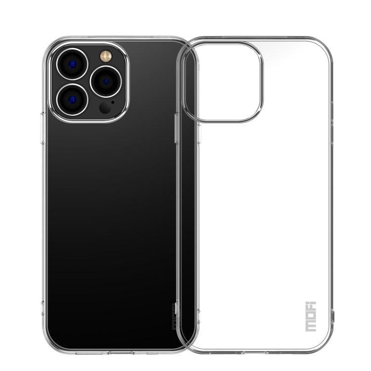 For iPhone 14 Pro Max MOFI Ming Series Ultra-thin TPU Phone Case (Transparent) - iPhone 14 Pro Max Cases by MOFI | Online Shopping UK | buy2fix