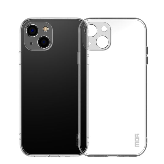 For iPhone 13 MOFI Ming Series Ultra-thin TPU Phone Case(Transparent) - iPhone 13 Cases by MOFI | Online Shopping UK | buy2fix