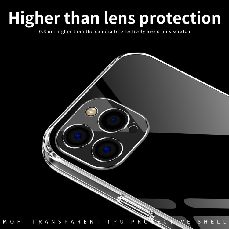 For iPhone 13 Pro MOFI Ming Series Ultra-thin TPU Phone Case (Transparent) - iPhone 13 Pro Cases by MOFI | Online Shopping UK | buy2fix