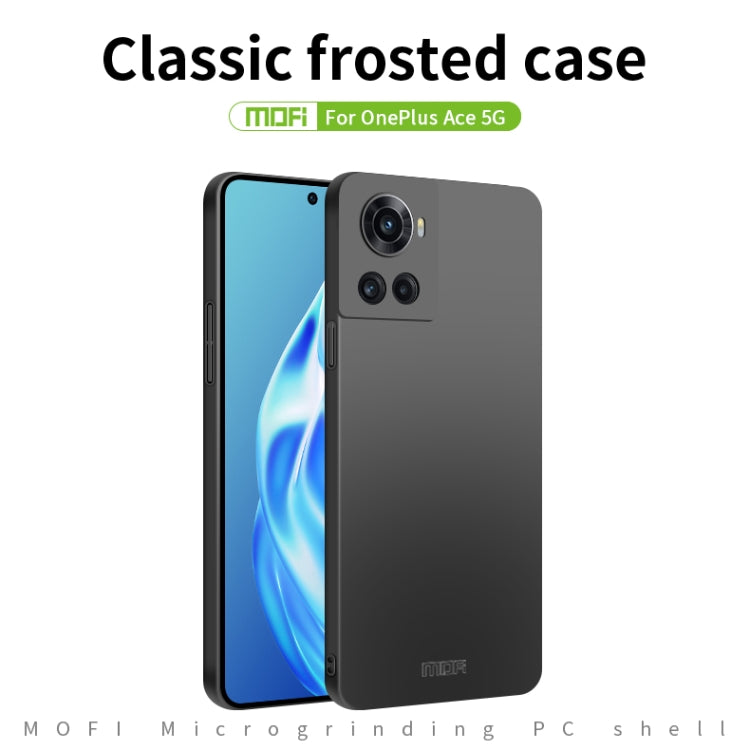 For OnePlus Ace 5G / 10R 5G MOFI Frosted PC Ultra-thin Hard Case(Red) - Ace 5 Cases by MOFI | Online Shopping UK | buy2fix
