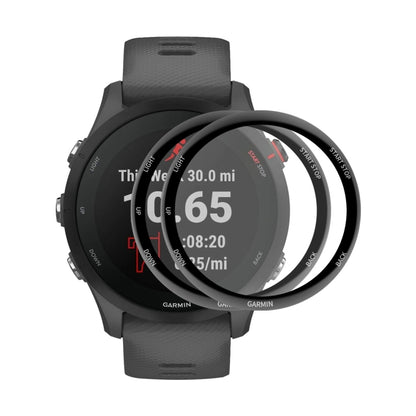 2 PCS For Garmin Forerunner 255S ENKAY Hat-Prince 3D Full Coverage Soft PC Edge + PMMA HD Screen Protector Film - Screen Protector by ENKAY | Online Shopping UK | buy2fix