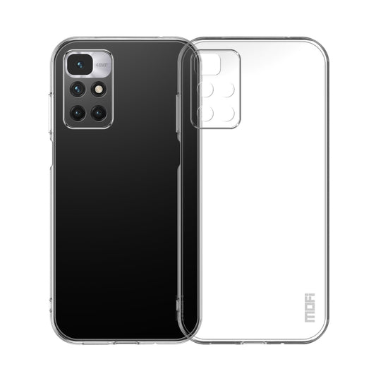 For Xiaomi Redmi 10 Prime 2022 MOFI Ming Series Ultra-thin TPU Phone Case(Transparent) - Xiaomi Cases by MOFI | Online Shopping UK | buy2fix