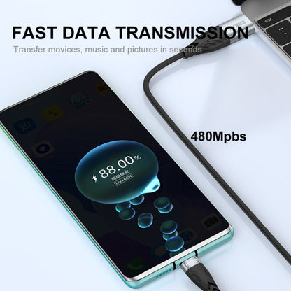 ENKAY Hat-Prince 1m PD100W 2 in 1 USB 3.0 / Type-C to Type-C 6A Super Fast Charging Data Cable - USB-C & Type-C Cable by ENKAY | Online Shopping UK | buy2fix