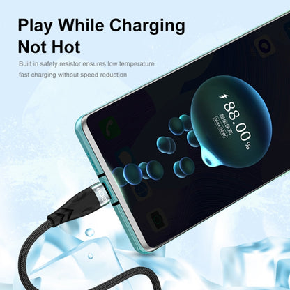 ENKAY Hat-Prince 1m PD100W 2 in 1 USB 3.0 / Type-C to Type-C 6A Super Fast Charging Data Cable - USB-C & Type-C Cable by ENKAY | Online Shopping UK | buy2fix