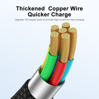 ENKAY Hat-Prince 1m PD100W 2 in 1 USB 3.0 / Type-C to Type-C 6A Super Fast Charging Data Cable - USB-C & Type-C Cable by ENKAY | Online Shopping UK | buy2fix
