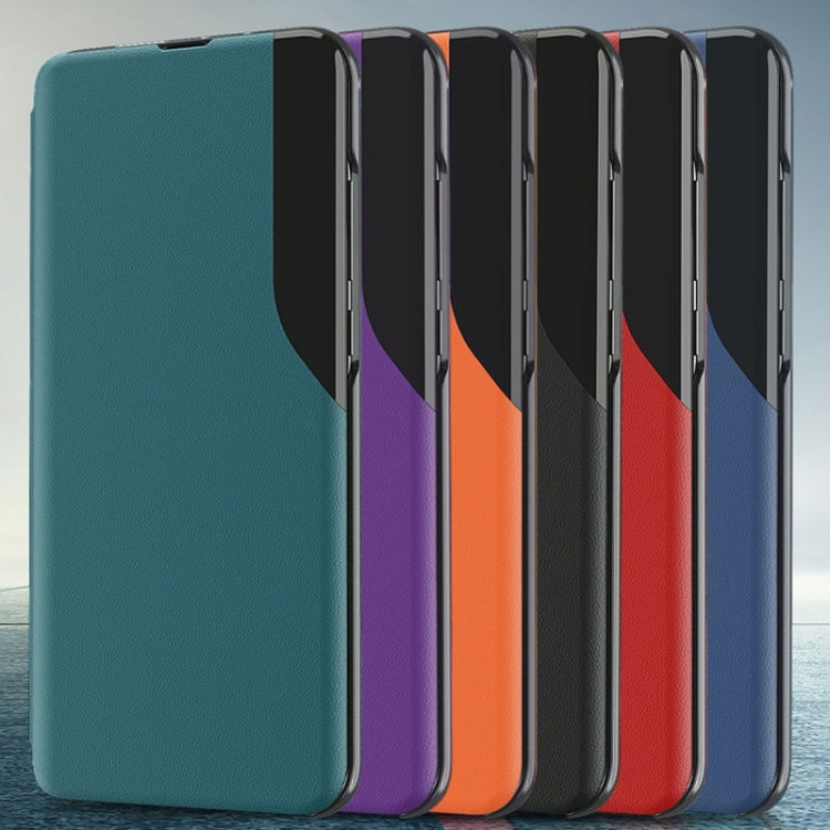 For Honor X9 4G / 5G 2022 / X30 / Magic4 Lite 5G Attraction Flip Holder Leather Phone Case(Black) by buy2fix