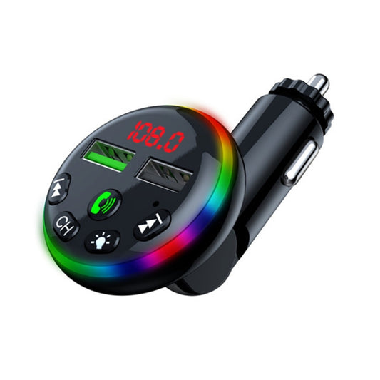 F13 Car Smartphone Charger Hands Free Calling 5.0 Bluetooth-MP3 Player Car Wireless FM Transmitter - Bluetooth Car Kits by buy2fix | Online Shopping UK | buy2fix