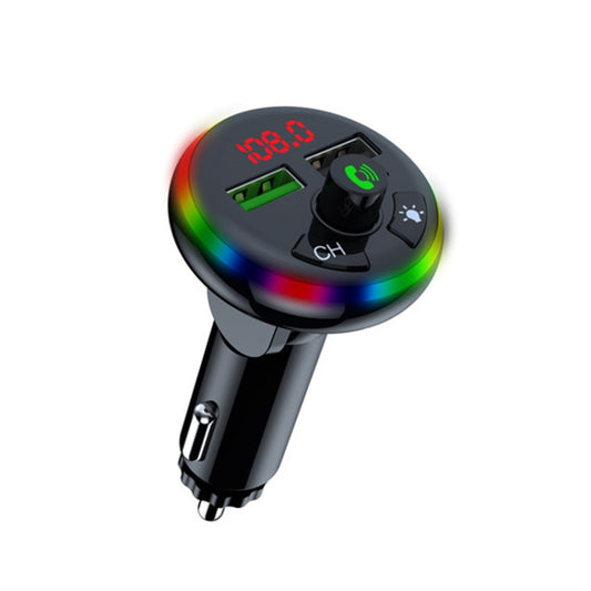 F14 Fast Charge USB Car Charger Dual Port USB 3.0 Mini Phone Charger - Bluetooth Car Kits by buy2fix | Online Shopping UK | buy2fix