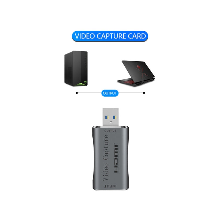 USB 3.0 to HDMI Full HD 1080P 60fps Game Video Capture - Video Capture Solutions by buy2fix | Online Shopping UK | buy2fix