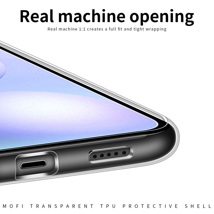 For Xiaomi Poco M4 5G MOFI Ming Series Ultra-thin TPU Phone Case(Transparent) - Xiaomi Cases by MOFI | Online Shopping UK | buy2fix