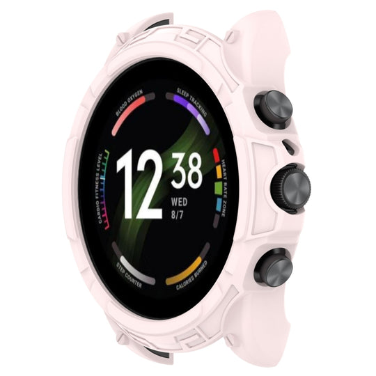 For Fossil Gen6 44mm Shockproof TPU Protective Watch Case(Pink)