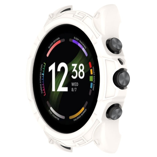 For Fossil Gen6 44mm Shockproof TPU Protective Watch Case(Ivory) - Watch Case by buy2fix | Online Shopping UK | buy2fix