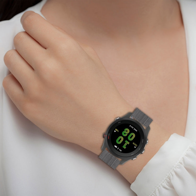 For Huawei Watch GT3 Pro 43mm 20mm Nylon Woven Watch Band(Blue) by buy2fix