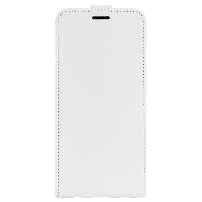 For Xiaomi 12S Ultra R64 Texture Vertical Flip Leather Phone Case(White) - Xiaomi Cases by buy2fix | Online Shopping UK | buy2fix
