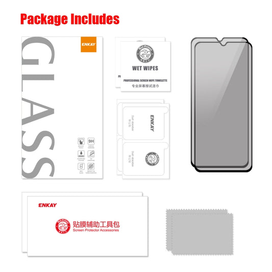 2 PCS For Samsung Galaxy M13 / M23 / M33 ENKAY Hat-Prince 28 degree Anti-peeping Tempered Glass Film by ENKAY