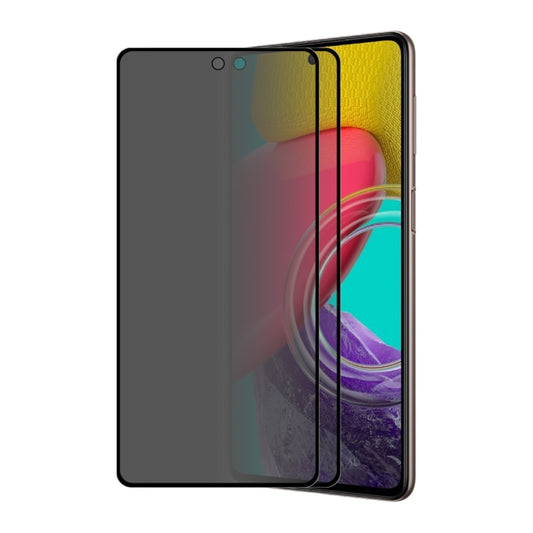 2 PCS For Samsung Galaxy M53 ENKAY Hat-Prince 28 degree Anti-peeping Tempered Glass Film - Galaxy Tempered Glass by ENKAY | Online Shopping UK | buy2fix