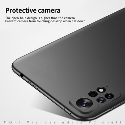 For Xiaomi Redmi Note 11E Pro MOFI Frosted PC Ultra-thin Hard Case(Blue) - Xiaomi Cases by MOFI | Online Shopping UK | buy2fix