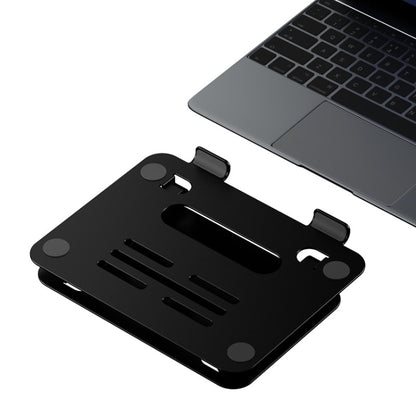 BONERUY P43P Folding Double-layer Aluminum Alloy Notebook Tablet Stand - Laptop Stand by BONERUY | Online Shopping UK | buy2fix