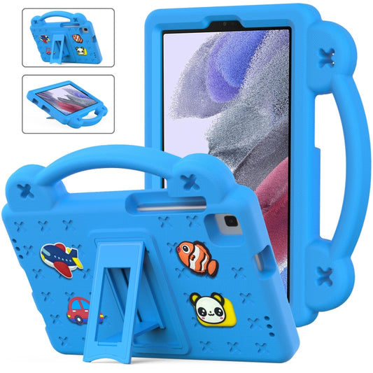 For Samsung Galaxy Tab A7 Lite 8.7 2021 T220/T225 Handle Kickstand Children EVA Shockproof Tablet Case(Sky Blue) - Tab A7 Lite T220 / T225 by buy2fix | Online Shopping UK | buy2fix