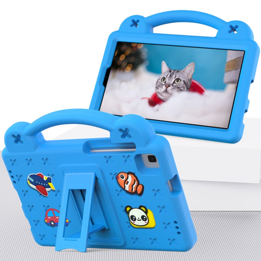 For Samsung Galaxy Tab A7 Lite 8.7 2021 T220/T225 Handle Kickstand Children EVA Shockproof Tablet Case(Sky Blue) - Tab A7 Lite T220 / T225 by buy2fix | Online Shopping UK | buy2fix