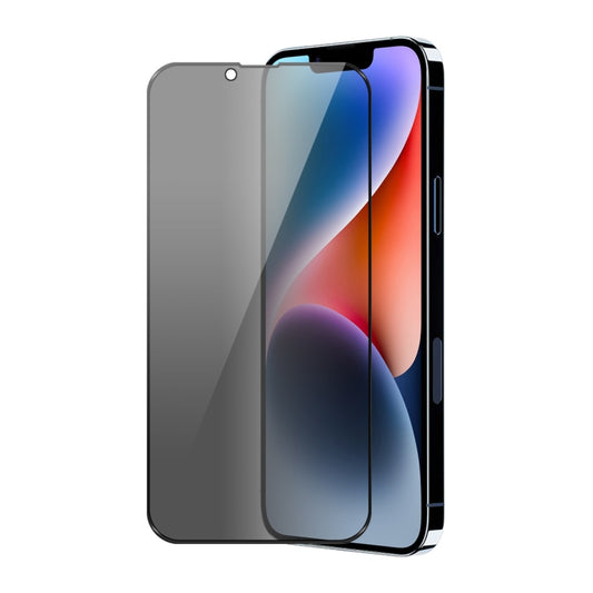 For iPhone 14 Plus ENKAY 28 Degree Anti-peeping Tempered Glass Film - iPhone 14 Plus Tempered Glass by ENKAY | Online Shopping UK | buy2fix