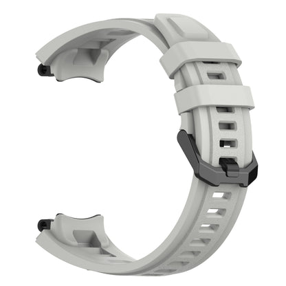 For Amazfit T-Rex 2 Silicone Leisure Watch Band(Rock Gray) - Watch Bands by buy2fix | Online Shopping UK | buy2fix