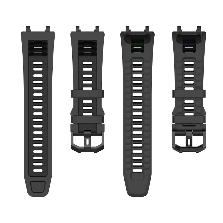 For Amazfit T-Rex 2 Silicone Leisure Watch Band(Rock Gray) - Watch Bands by buy2fix | Online Shopping UK | buy2fix