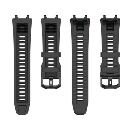 For Amazfit T-Rex 2 Silicone Leisure Watch Band(Rock Gray) - Watch Bands by buy2fix | Online Shopping UK | buy2fix