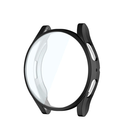 Pour Samsung Galaxy Watch5 44 mm ENKAY Hat-Prince Coque en TPU souple galvanisée à couverture complète (noir)