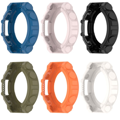 For Amazfit T-Tex 2 Shockproof TPU Protective Watch Case(Black) - Watch Cases by buy2fix | Online Shopping UK | buy2fix