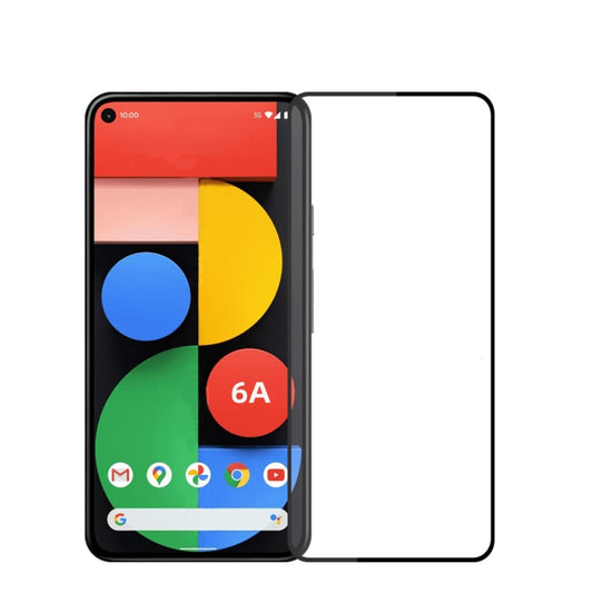 For Google Pixel 6A PINWUYO 9H 2.5D Full Screen Tempered Glass Film(Black) - Google Tempered Glass by PINWUYO | Online Shopping UK | buy2fix