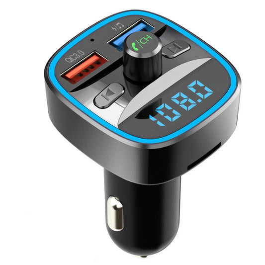 T25S Car MP3 Player Multi-function BT5.0 Dual USB Chargers - Bluetooth Car Kits by buy2fix | Online Shopping UK | buy2fix