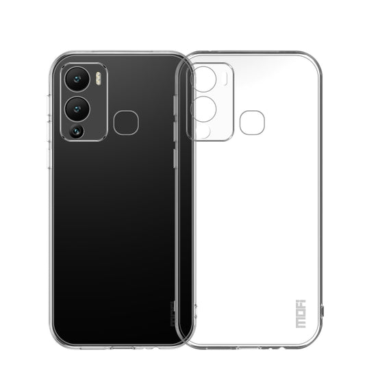For Infinix Hot 12i MOFI Ming Series Ultra-thin TPU Phone Case(Transparent) - Infinix Cases by MOFI | Online Shopping UK | buy2fix