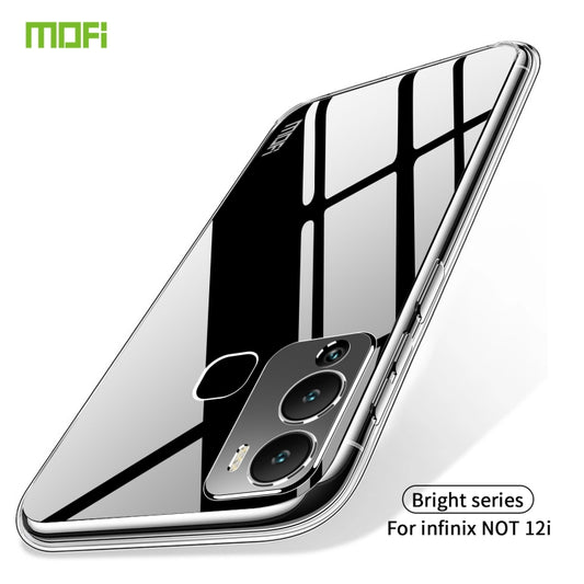 For Infinix Hot 12i MOFI Ming Series Ultra-thin TPU Phone Case(Transparent) - Infinix Cases by MOFI | Online Shopping UK | buy2fix